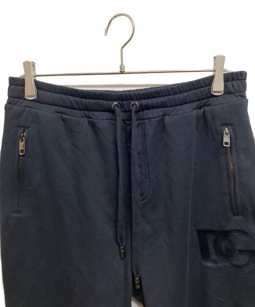 DOLCE & GABBANA（ドルチェ＆ガッバーナ）DOLCE & GABBANA (ドルチェ＆ガッバーナ) スウェットトラウザーパンツ ネイビー サイズ:48の古着・服飾アイテム