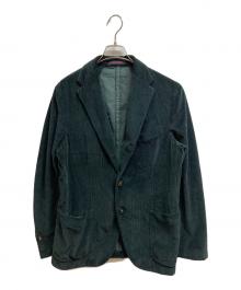 THE GIGI（ザ・ジジ）の古着「コーデュロイ2Bジャケット」｜グリーン