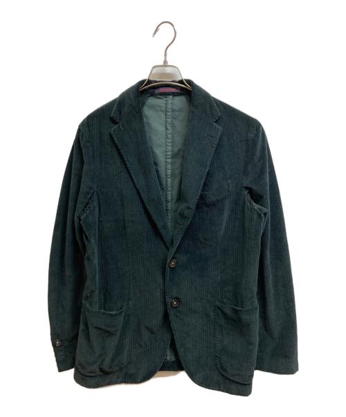 THE GIGI（ザ・ジジ）THE GIGI (ザ・ジジ) コーデュロイ2Bジャケット グリーン サイズ:tg50の古着・服飾アイテム