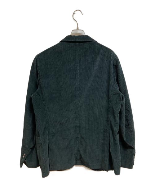 THE GIGI（ザ・ジジ）THE GIGI (ザ・ジジ) コーデュロイ2Bジャケット グリーン サイズ:tg50の古着・服飾アイテム