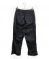 URBAN RESEARCH DOORS (アーバンリサーチドアーズ) NYLON STRAIGHT PANTS ブラック サイズ:2：5000円