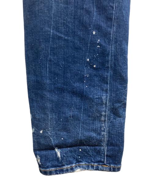 DSQUARED2（ディースクエアード）DSQUARED2 (ディースクエアード) Tidy Biker Jean インディゴ サイズ:54の古着・服飾アイテム