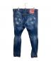 DSQUARED2 (ディースクエアード) Tidy Biker Jean インディゴ サイズ:54：18000円