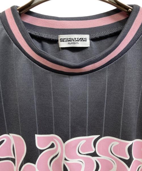 LAGUA GEM（ラグアジェム）LAGUA GEM (ラグアジェム) SEIRA×LAGUA GAME シャツ グレー サイズ:Freeの古着・服飾アイテム