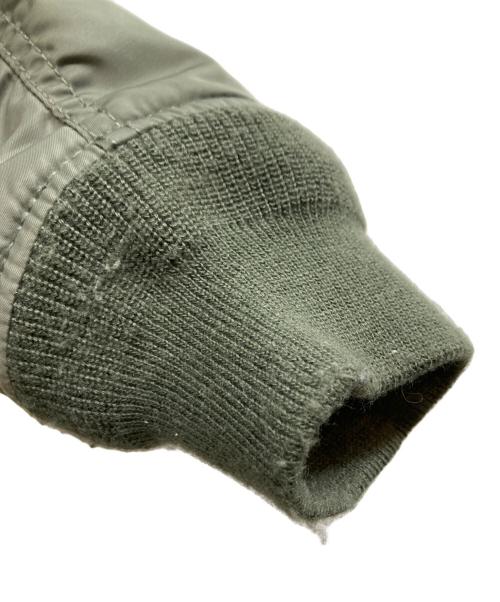 AVIREX（アヴィレックス）AVIREX (アヴィレックス) MA-1 TOP GUN CUSTOM フライトジャケット カーキ サイズ:Lの古着・服飾アイテム