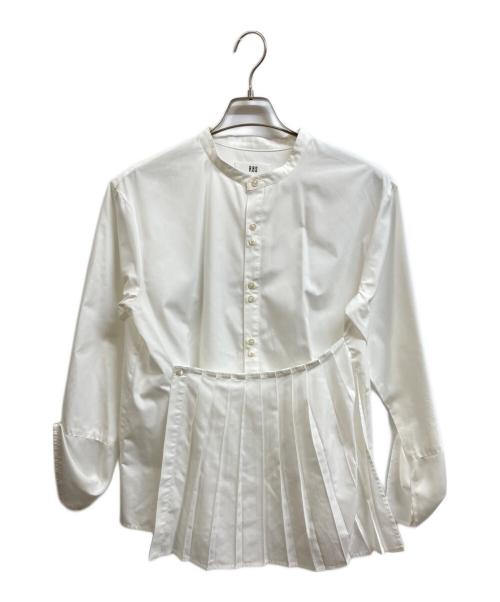 RAY BEAMS（レイ ビームス）RAY BEAMS (レイ ビームス) プリーツラップシャツ ホワイト サイズ:-の古着・服飾アイテム
