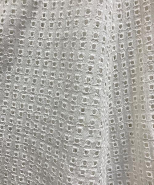 ANAYI（アナイ）ANAYI (アナイ) エンブロイダリーシャツワンピース ホワイト サイズ:38の古着・服飾アイテム