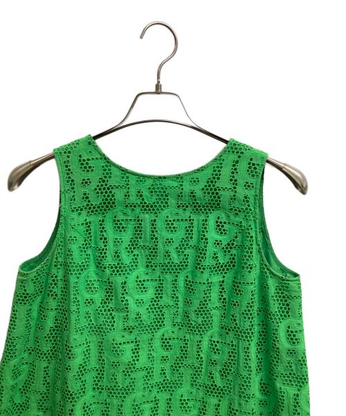 ANAYI（アナイ）ANAYI (アナイ) レースワンピース グリーン サイズ:38の古着・服飾アイテム