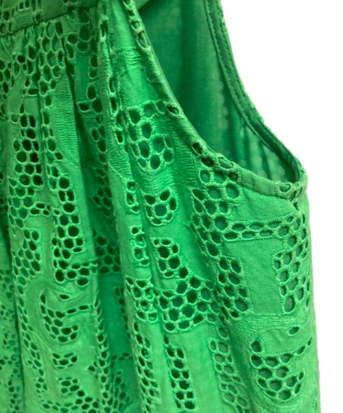 ANAYI（アナイ）ANAYI (アナイ) レースワンピース グリーン サイズ:38の古着・服飾アイテム