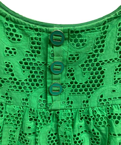 ANAYI（アナイ）ANAYI (アナイ) レースワンピース グリーン サイズ:38の古着・服飾アイテム