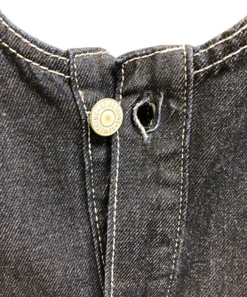 Something（サムシング）Something (サムシング) 別注バタフライサロペットスカート ネイビー サイズ:Freeの古着・服飾アイテム