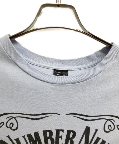 NUMBER (N)INE（ナンバーナイン）NUMBER (N)INE (ナンバーナイン) PENNYROYAL TEAプリントTシャツ ブルー サイズ:3の古着・服飾アイテム