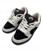 NIKE SB×TIGHTBOOTH PRODUCTIONナイキエスビー×タイトブースプロダクション）の古着「Dunk Low Pro QS」｜ホワイト×ブラック