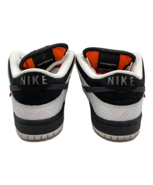 NIKE SB（ナイキエスビー）NIKE SB (ナイキエスビー) TIGHTBOOTH PRODUCTION (タイトブースプロダクション) Dunk Low Pro QS ホワイト×ブラック サイズ:US4の古着・服飾アイテム