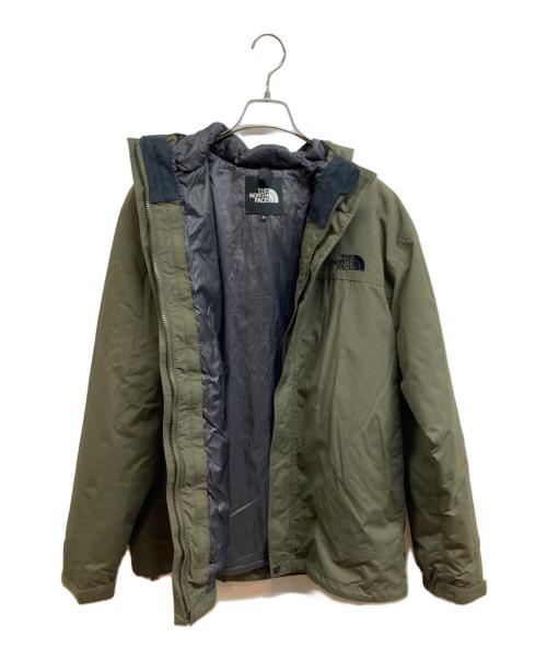 THE NORTH FACE（ザ ノース フェイス）THE NORTH FACE (ザ ノース フェイス) CASSIUS TRICLIMATE グリーン サイズ:Lの古着・服飾アイテム