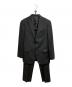 ARMANI COLLEZIONI（アルマーニ コレツィオーニ）の古着「セットアップスーツ」｜ブラック