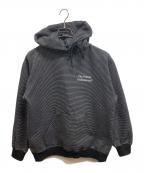 ENNOYエンノイ）の古着「BORDER HOODIE SWEAT」｜ブラック