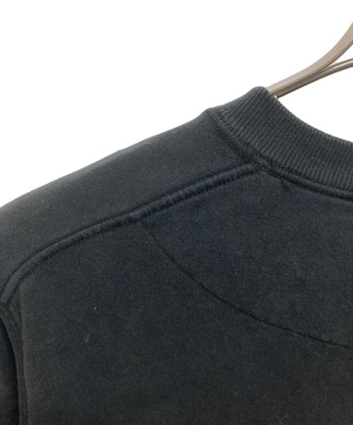 STONE ISLAND（ストーンアイランド）STONE ISLAND (ストーンアイランド) Cotton Round Neck Long Sleeves ブラック サイズ:Mの古着・服飾アイテム