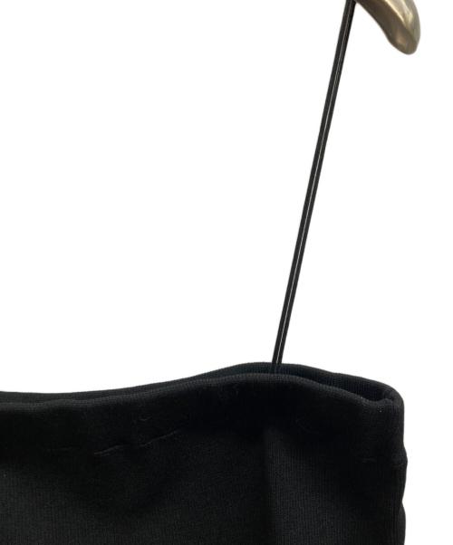 BEARDSLEY（ビアズリー）BEARDSLEY (ビアズリー) ジャガードコンビニットキャミワンピース ブラック サイズ:FREEの古着・服飾アイテム