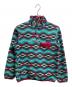 Patagonia（パタゴニア）の古着「Lightweight Synchilla SnapT」｜グリーン×ピンク