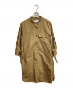 MHLエムエイチエル）の古着「DRY COTTON POPLIN」｜ブラウン