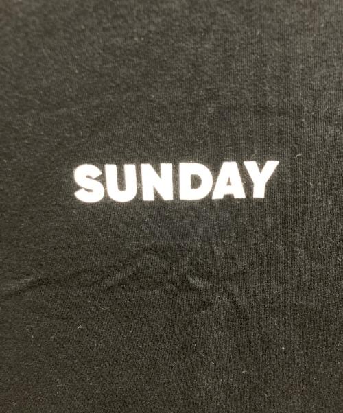 journal standard luxe（ジャーナルスタンダード ラックス）JOURNAL STANDARD LUXE (ジャーナルスタンダード ラックス) SUNDAY プリントT-ワンピース ブラック サイズ:ーの古着・服飾アイテム