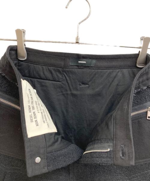 DIESEL（ディーゼル）DIESEL (ディーゼル) スカート ブラック サイズ:29 未使用品の古着・服飾アイテム