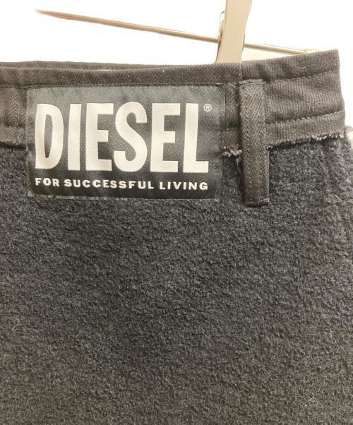 DIESEL（ディーゼル）DIESEL (ディーゼル) スカート ブラック サイズ:29 未使用品の古着・服飾アイテム