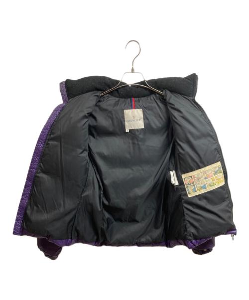 MONCLER（モンクレール）MONCLER (モンクレール) BADIA DOWN HOODIE パープルの古着・服飾アイテム