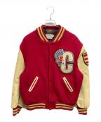 skookumスクーカム）の古着「スタジャン」｜レッド