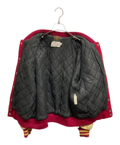 skookum（スクーカム）SKOOKUM (スクーカム) スタジャン レッド サイズ:Lの古着・服飾アイテム