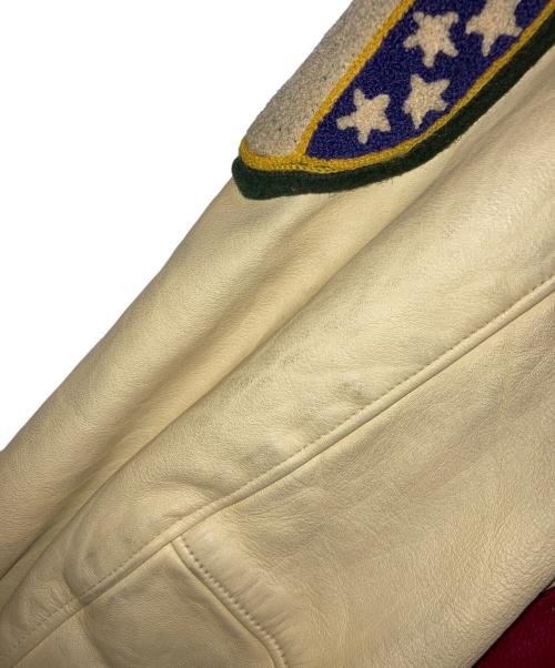 skookum（スクーカム）SKOOKUM (スクーカム) スタジャン レッド サイズ:Lの古着・服飾アイテム