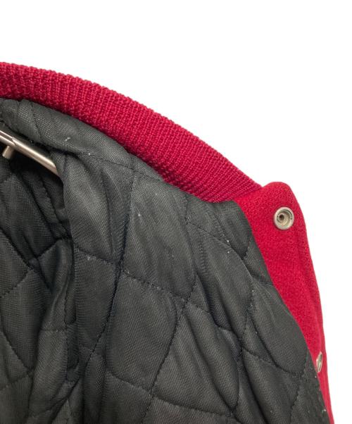 skookum（スクーカム）SKOOKUM (スクーカム) スタジャン レッド サイズ:Lの古着・服飾アイテム