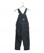 CarHarttカーハート）の古着「DUCK BIB OVERALLS」｜ブラック