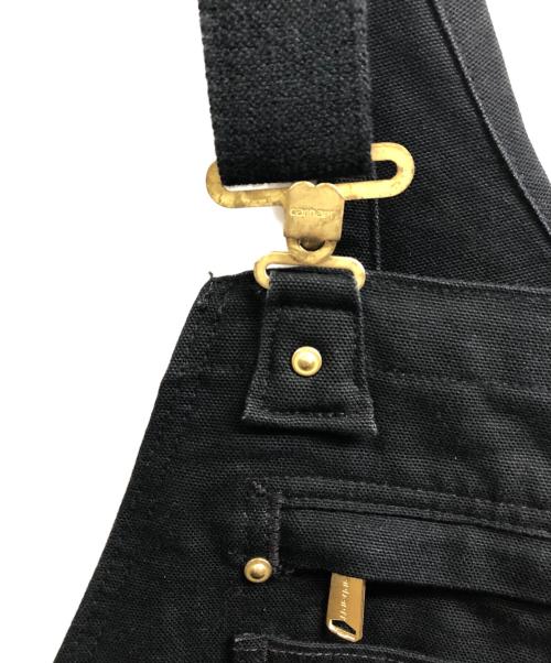 CarHartt（カーハート）CarHartt (カーハート) DUCK BIB OVERALLS ブラック サイズ:36×32の古着・服飾アイテム