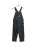 CarHartt（カーハート）の古着「DUCK BIB OVERALLS」｜ブラック