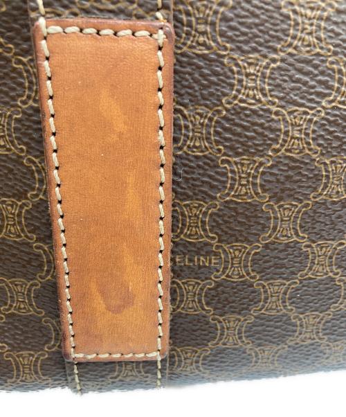 CELINE（セリーヌ）CELINE (セリーヌ) マカダム柄トートバッグ ブラウンの古着・服飾アイテム