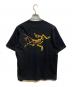 ARC'TERYX (アークテリクス) Kragg Cotton Logo SS ブラック サイズ:S/P 未使用品：10000円