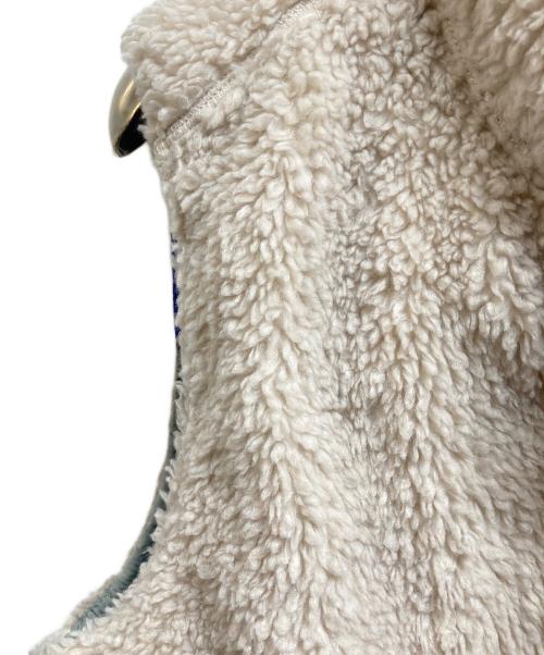 Patagonia（パタゴニア）Patagonia (パタゴニア) Reversible Bivy Down Vest ブルー×ベージュ サイズ:Mの古着・服飾アイテム