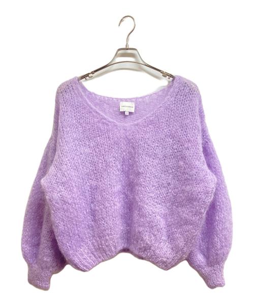 AMERICAN DREAMS（アメリカンドリームス）american dreams (アメリカンドリームス) モヘアニット パープル サイズ:Sの古着・服飾アイテム