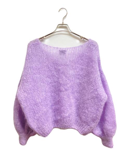 AMERICAN DREAMS（アメリカンドリームス）american dreams (アメリカンドリームス) モヘアニット パープル サイズ:Sの古着・服飾アイテム