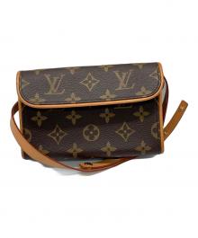 LOUIS VUITTON（ルイ ヴィトン）の古着「ウエストポーチ/ポシェットフロランティーヌ」｜ブラウン