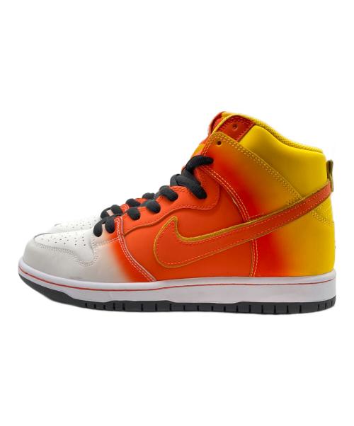 NIKE SB（ナイキエスビー）NIKE SB (ナイキエスビー) DUNK HIGH PRO オレンジ×ホワイト サイズ:US10の古着・服飾アイテム