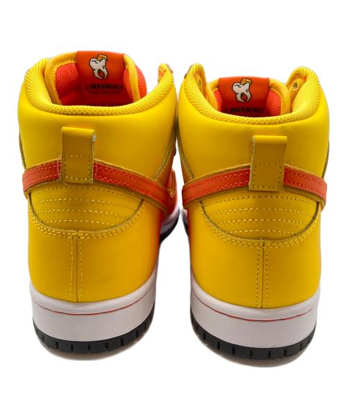 NIKE SB（ナイキエスビー）NIKE SB (ナイキエスビー) DUNK HIGH PRO オレンジ×ホワイト サイズ:US10の古着・服飾アイテム