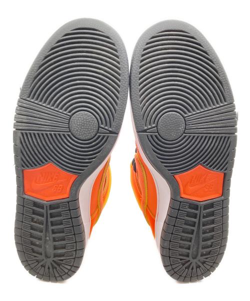 NIKE SB（ナイキエスビー）NIKE SB (ナイキエスビー) DUNK HIGH PRO オレンジ×ホワイト サイズ:US10の古着・服飾アイテム