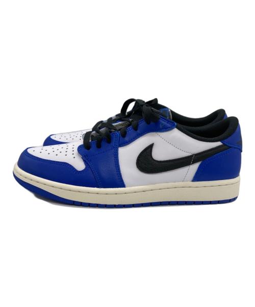 NIKE（ナイキ）NIKE (ナイキ) AIR JORDAN 1 RETRO LOW OG ローカットスニーカー WHITE/BLACK-GAME ROY サイズ:US9の古着・服飾アイテム
