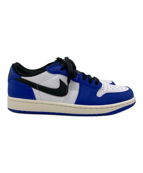 NIKE（ナイキ）NIKE (ナイキ) AIR JORDAN 1 RETRO LOW OG ローカットスニーカー WHITE/BLACK-GAME ROY サイズ:US9の古着・服飾アイテム