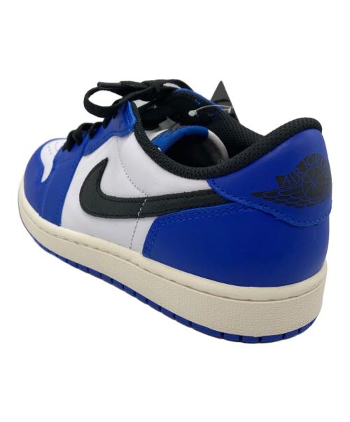 NIKE（ナイキ）NIKE (ナイキ) AIR JORDAN 1 RETRO LOW OG ローカットスニーカー WHITE/BLACK-GAME ROY サイズ:US9の古着・服飾アイテム