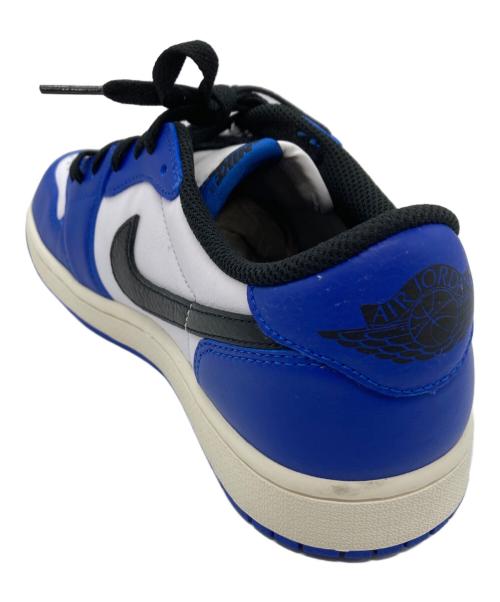 NIKE（ナイキ）NIKE (ナイキ) AIR JORDAN 1 RETRO LOW OG ローカットスニーカー WHITE/BLACK-GAME ROY サイズ:US9の古着・服飾アイテム