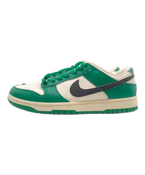 NIKE（ナイキ）NIKE (ナイキ) DUNK LOW RETRO SE ホワイト×グリーン サイズ:US9の古着・服飾アイテム